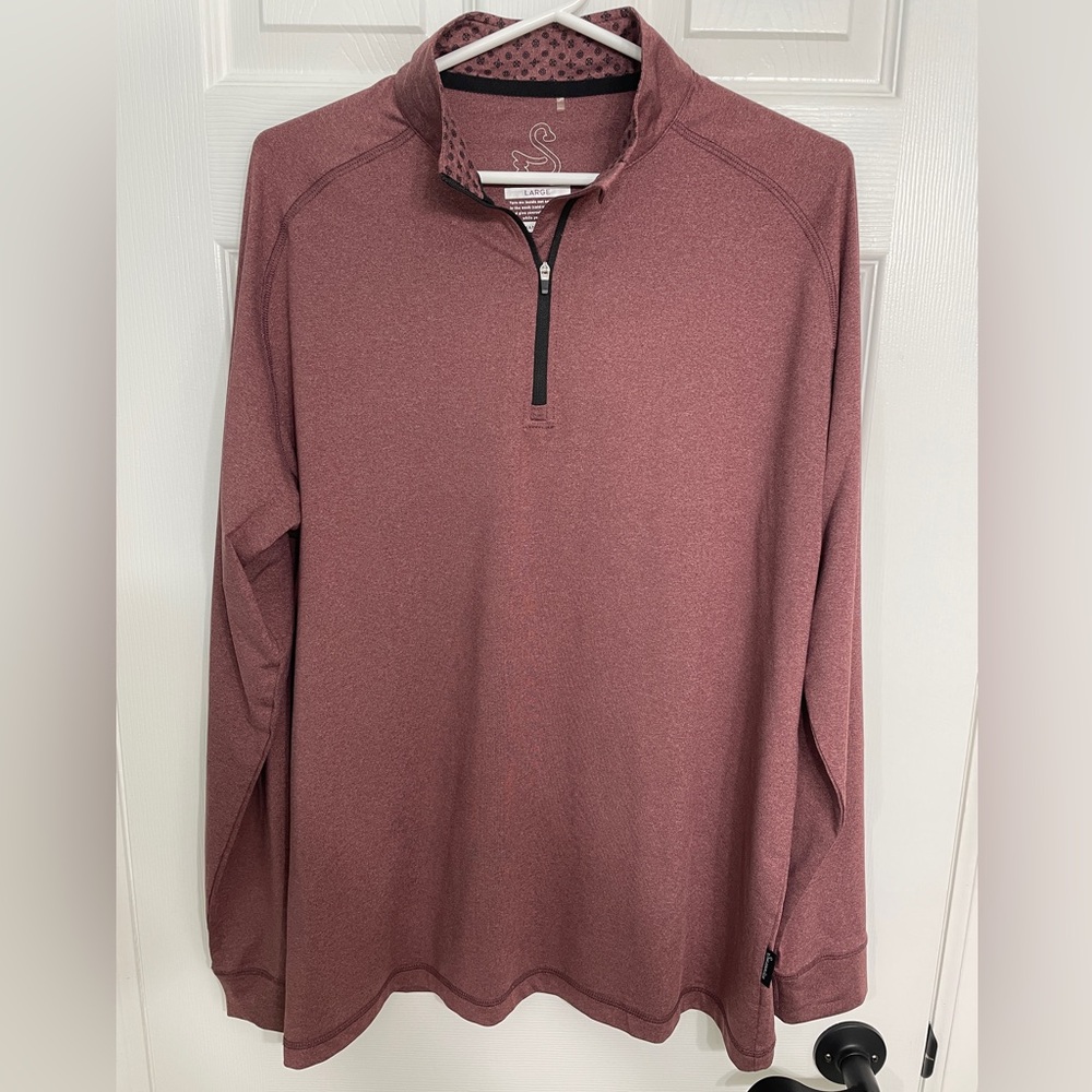 New Men’s Swannies 1/4 Zip Size Large